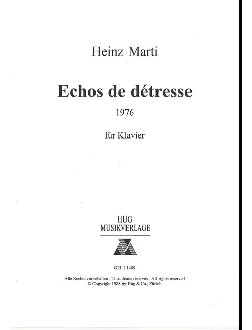 Echos de dtresse 1976